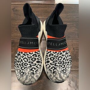 Adidas by Stella McCartney Leopard Print Ultraboost Knit Sneakers Sz 6.5
